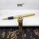 2019 New Mont Blanc Writers Edition Gold Rollerball Pens (4)_th.jpg